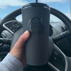 Starbucks Grande Matte Black Cup